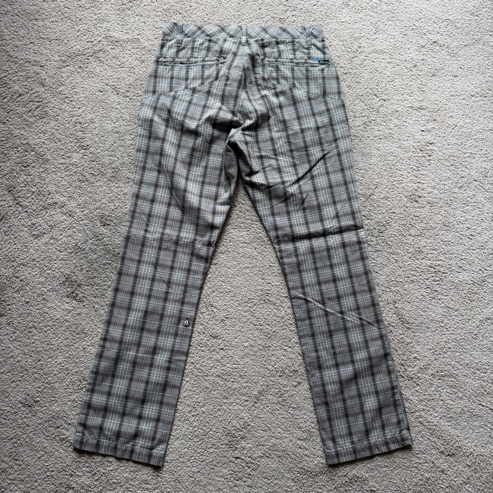 Volcom Plaid Chino Pants 32x32 - Picture 5 of 5